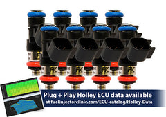 Fuel Injector Clinic Fuel Injector Set (72 Lbs/hr At OE 58 PSI Fuel Pressure, High-Z) (ISH03-0660H-SP)