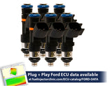 Fuel Injector Clinic Fuel Injector Set — Ford Falcon (62lbs/hr At 43.5 PSI Fuel Pressure, FG)