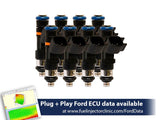 Fuel Injector Clinic Fuel Injector Set (74 Lbs/hr At 43.5 PSI Fuel Pressure, High-Z) (IS404-0775H)