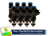 Fuel Injector Clinic Fuel Injector Set (40 Lbs/hr At OE 58 PSI Fuel Pressure, High-Z) (IS304-0365H)