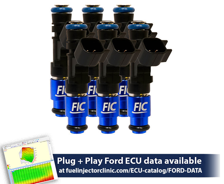 Fuel Injector Clinic Fuel Injector Set — Ford Falcon (85 Lbs/hr At 43.5 PSI Fuel Pressure, BA/BF)