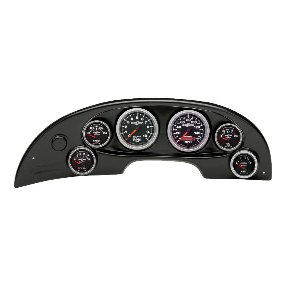 AutoMeter 6 Gauge Direct-Fit Dash Kit, Ford Mustang 94-04, Sport-Comp II