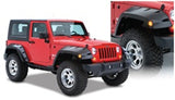 Bushwacker Fender Flare Max Pocket Style 2pc Front - Black