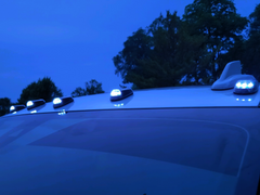 Race Sport White LED LoPro Wireless Solar-Powered Truck CAB Light 5-Piece Roof System - No Drilling, No Holes, No Wiring
