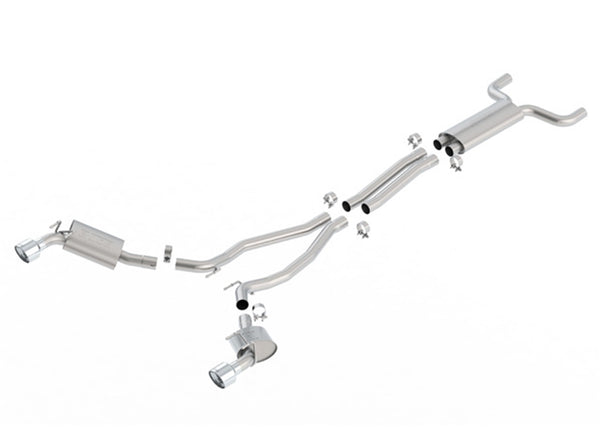 Borla Système d'échappement Cat-Back - EC-Type - Touring — avant