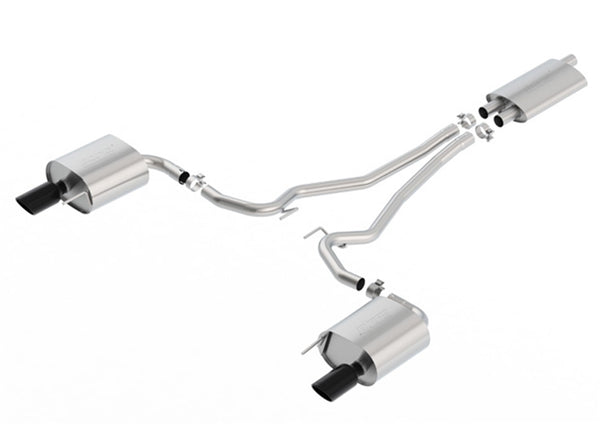Borla Cat-Back Exhaust System - EC-Type - Touring — 2015-2019 Ford Mustang (1014039BC)