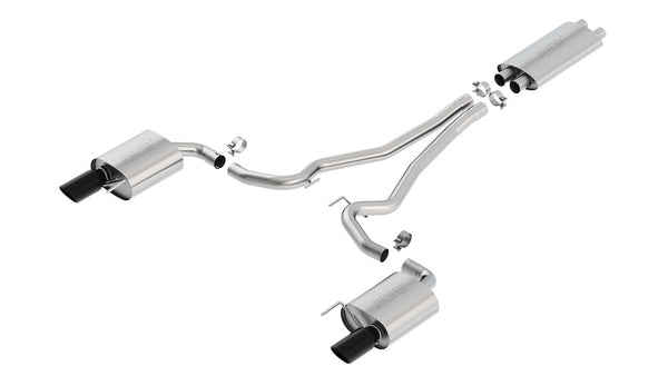 Borla Cat-Back Exhaust System - EC-Type - Touring — 2015-2017 Ford Mustang (1014040BC)