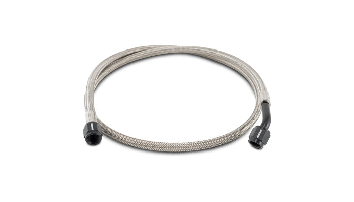Vibrant Performance - 10273- Pre-Assembled Hose Assemblies, AN Hose Size: -3, Hose Length: 36 in, Hose End Style: Straight / 45 Degrees