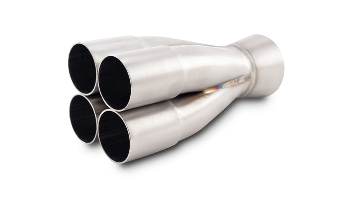 Vibrant Performance - 10300 - 4-1 Merge Collector, 1.50 in. Inlet I.D. - Merge O.D. - 2.00 in. - Outlet O.D. - 2.50 in.