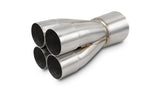 Vibrant Performance - 10316 - 4-1 Merge Collector, 2.25 in. Inlet I.D.; Merge - 3.5 in.; Outlet O.D. 4 in.