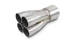 Vibrant Performance - 10317 - 4-1 Merge Collector, 2.25 in. Inlet I.D. - Merge - 4 in. - Outlet O.D. 4.5 in.