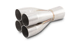Vibrant Performance - 10320 - 4-1 Merge Collector, 2.375 in. Inlet I.D.; Merge O.D. - 3.00 in.; Outlet O.D. - 3.50 in.