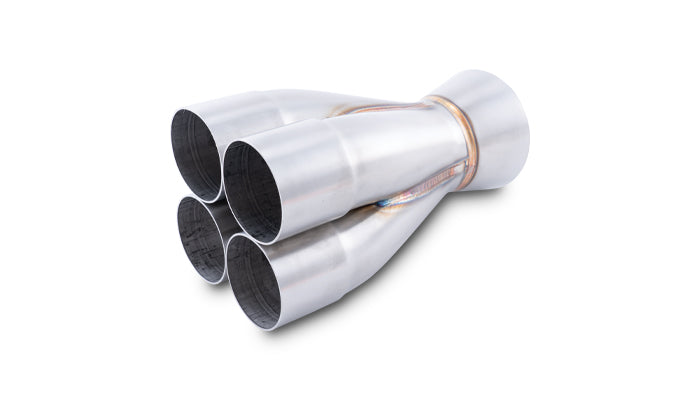 Vibrant Performance - 10321 - 4-1 Merge Collector, 2.375 in. Inlet I.D. - Merge O.D. - 3.50 in. - Outlet O.D. - 4.00 in.