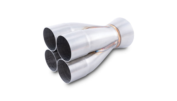 Vibrant Performance - 10321 - 4-1 Merge Collector, 2.375 in. Inlet I.D. - Merge O.D. - 3.50 in. - Outlet O.D. - 4.00 in.