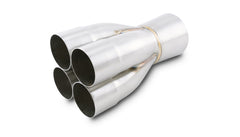 Vibrant Performance - 10324 - 4-1 Merge Collector, 2.50 in. Inlet I.D. - Merge O.D. - 3.50 in. - Outlet O.D. - 4.00 in.