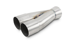 Vibrant Performance - 10354 - 2-1 Merge Collector, 1.875 in. Inlet I.D. x 2.25 in. Outlet O.D., 8.50 in. Overall Length