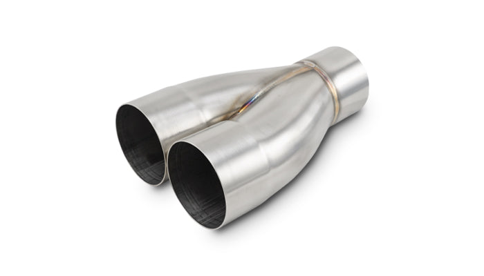 Vibrant Performance - 10363 - 2-1 Merge Collector, 2.25 in. Inlet I.D. x 2.5 in. Outlet O.D., 8.75 in. Overall Length