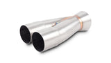 Vibrant Performance - 10365 - 2-1 Merge Collector, 1.875 in. Inlet I.D. x 2.50 in. Outlet O.D. - 7.75 in. Overall Length