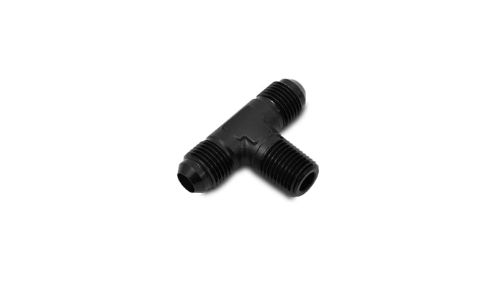 Vibrant Performance - 10462 - Male Flare to Pipe Tee Adapter Fitting - Size: -6AN x 1/4 in. NPT