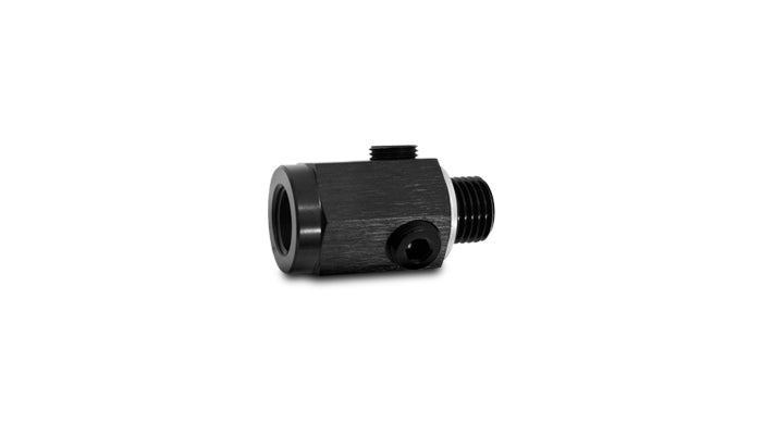 Vibrant Performance - 10596 - Female to Male Metric Union Extender w/ 3 x 1/8 in. NPT Ports - Metric Size: M14x1.5
