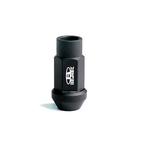 BLOX Racing Écrou de roue forgé Street Series - noir mat 12 x 1.25mm - unité