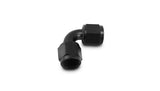 Vibrant Performance - 10733 - Female Union Adapter, 90 Degree; Size: -8AN