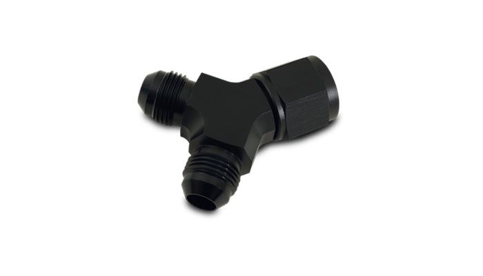 Vibrant Performance - 10909 - 90 Degree Y Adapter, Female Size: -12 AN - Dual Male Size: -10 AN