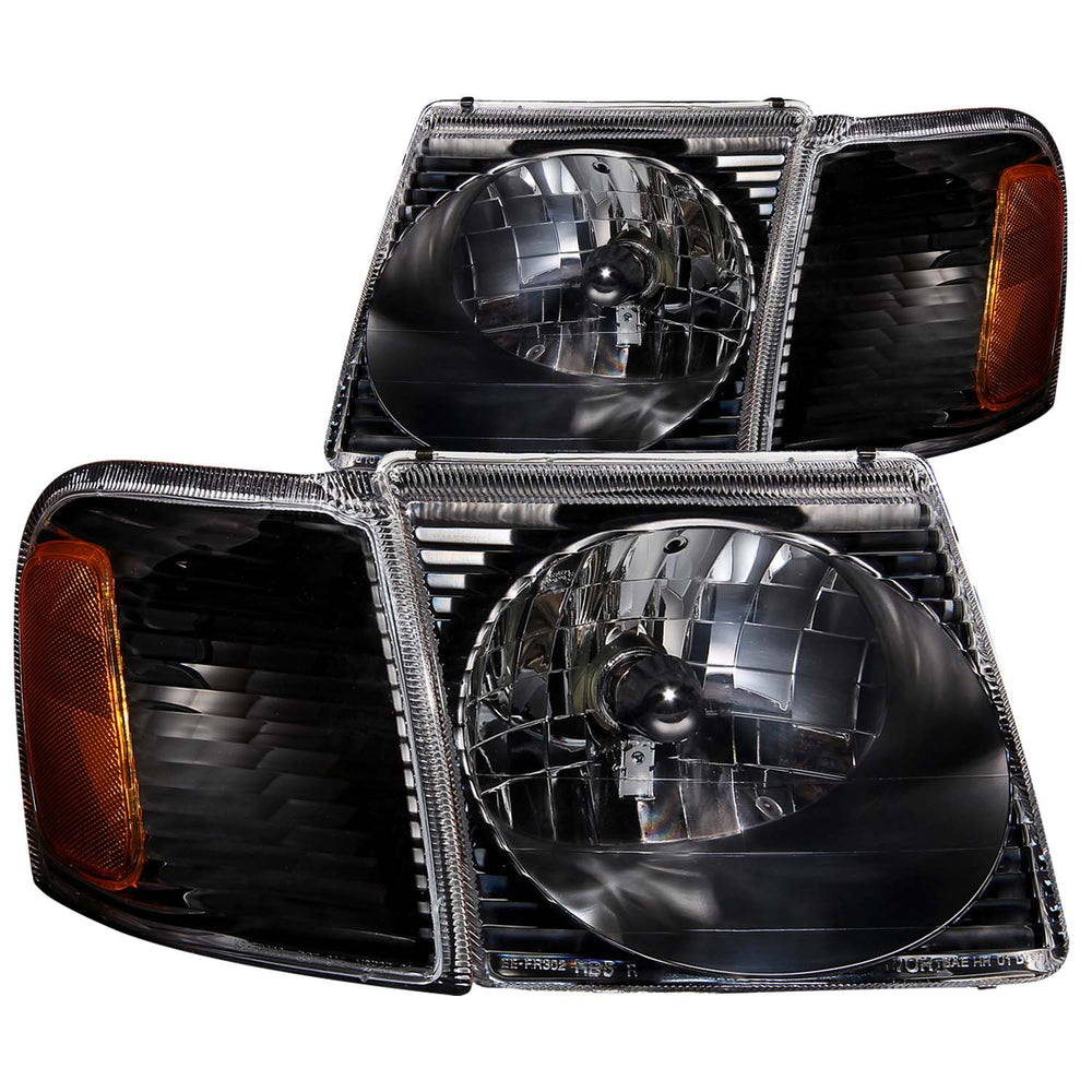 ANZO USA - Crystal Headlight Set — 2001-2005 Ford Explorer, select trims - 111041