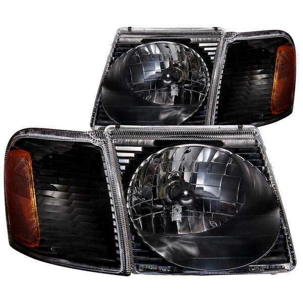 ANZO USA - Ensemble de phares cristal — 2001-2005 Ford Explorer, certaines versions - 111041