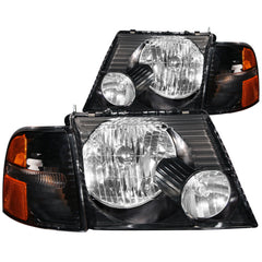 ANZO USA - Crystal Headlight Set - 111071 — 2002-2005 Ford Explorer