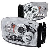 ANZO USA - Projector Headlight Set w/Halo - 111103