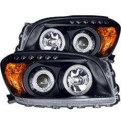 ANZO USA - Projector Headlight Set w/Halo — 2006-2008 Toyota Rav4 - 111120