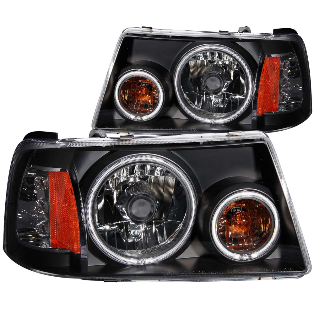 ANZO USA - Crystal Headlight Set w/Halo — 2001-2011 Ford Ranger - 111152