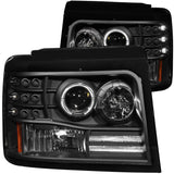 ANZO USA - Projector Headlight Set w/Halo - 111184