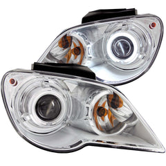 ANZO USA - Projector Headlight Set w/Halo — 2007-2008 Chrysler Pacifica - 111185