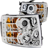 ANZO USA - Projector Headlight Set w/Halo - 111199