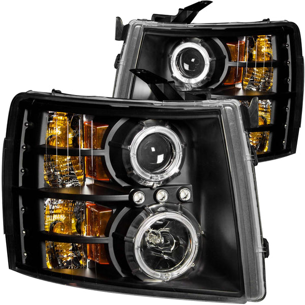 ANZO USA - Projector Headlight Set with Halo - 111200