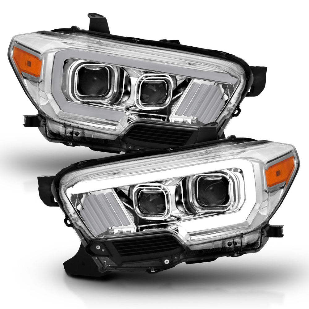 ANZO USA - ANZO USA Projector Headlights — 2016-2022 Toyota Tacoma - 111380