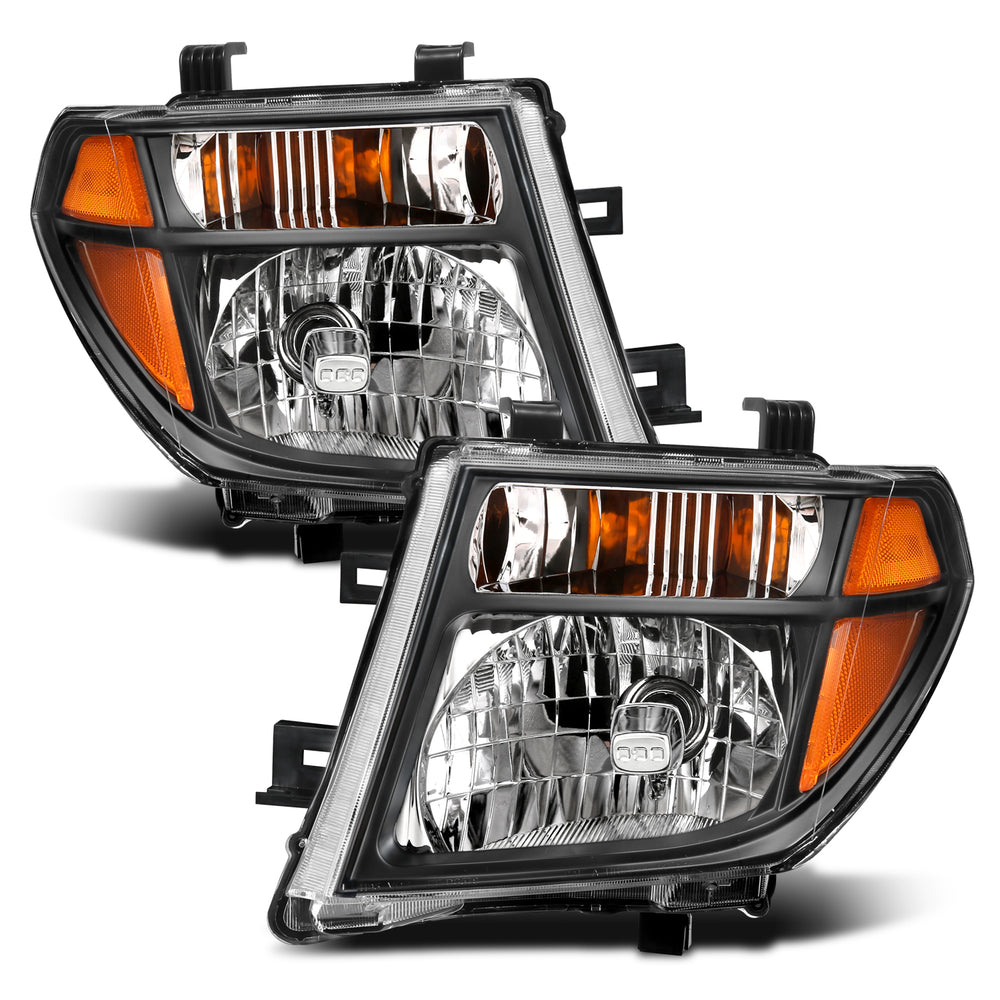 ANZO USA - Crystal Headlights - 111434 — 2005-2008 Nissan Frontier