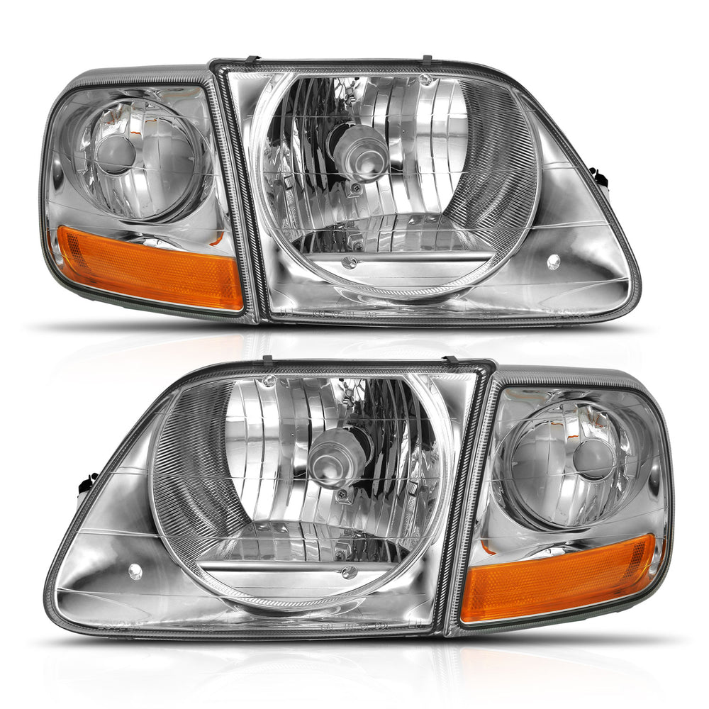 ANZO USA - Crystal Headlights - 111438 — 1997-2003 Ford F-150