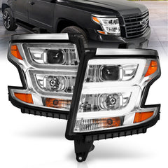 ANZO USA - Projector Headlight - 111493 — 2015-2020 Chevrolet Suburban
