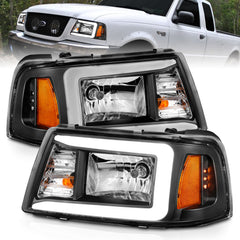 ANZO USA - Crystal Headlight - 111511 — 2001-2011 Ford Ranger