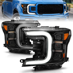 ANZO USA - LED Projector Headlight - 111519 — 2018-2020 Ford F-150