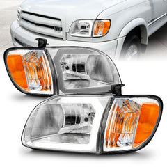 ANZO USA - Crystal Headlight - 111580 — 2000-2004 Toyota Tundra