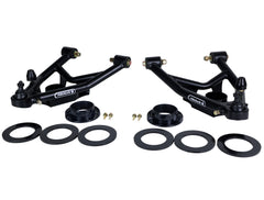 Ridetech Suspension 1967-1969 GM Fbody Front Lower Strong Arms with Tubular Control Cross Shafts Black