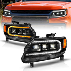 ANZO USA - LED Projector Headlight — 2015-2022 Chevrolet Colorado - 111634