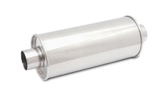 Vibrant Performance - 1118 - STREETPOWER Round Muffler, 2.5 in. inlet/outlet (Center-Center)