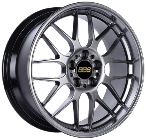 BBS RG-R 17x7.5 5x100 ET35 PFS Diamond Black Wheel -82mm PFS/Clip Req