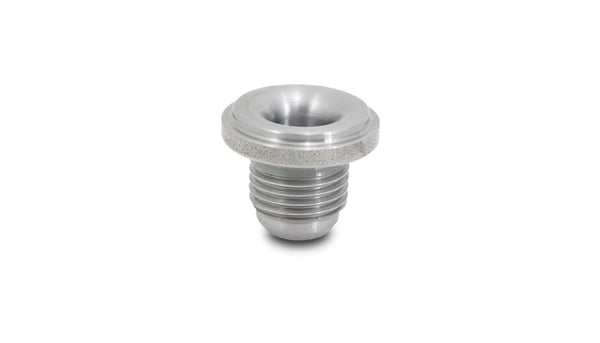 Vibrant Performance - 11254 - Male -12AN Steel Weld Bung (1-1/16-12 SAE Thread - 1-3/8 in. Flange OD)