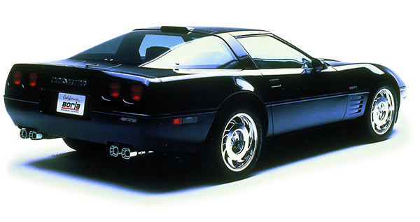 Borla Système d'échappement Axle-Back - S-Type — 1984-1991 Chevrolet Corvette